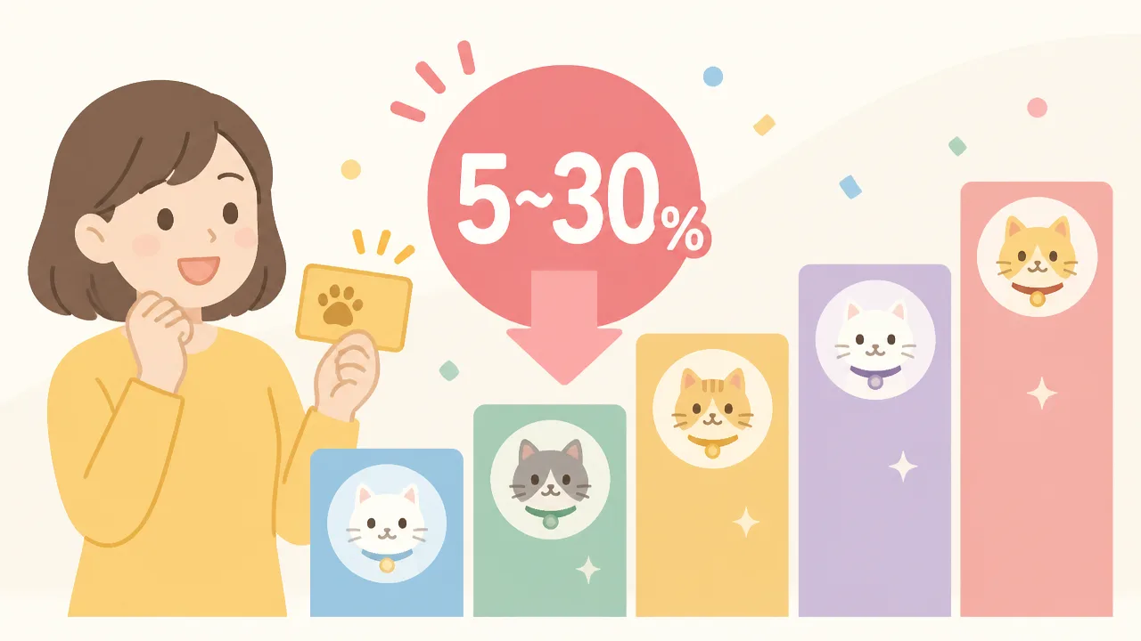 まねきねこのランクの仕組みとは？特典や上げ方をわかりやすく解説