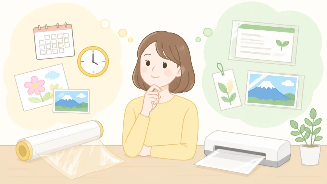 ラミネートの代用にラップは使える?手軽な方法と注意点を解説