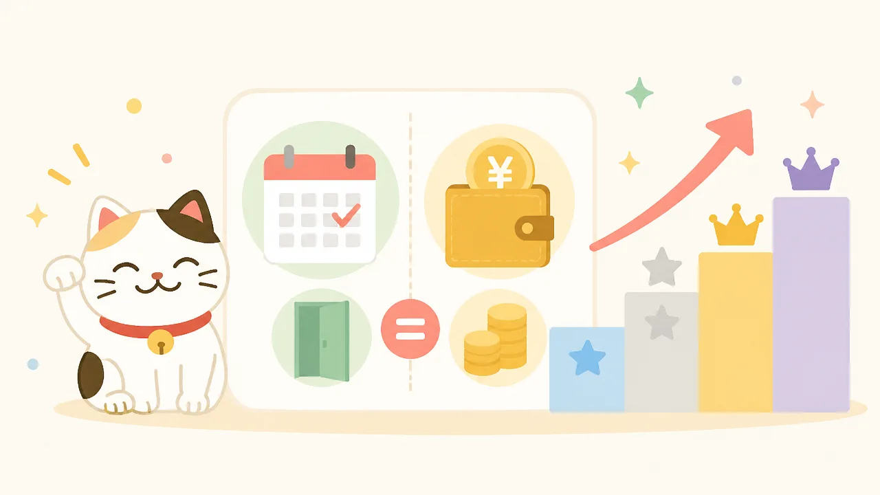 まねきねこのランクの仕組みとは？特典や上げ方をわかりやすく解説