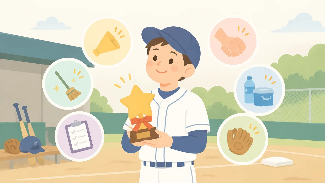 野球で使えるユニークな賞の名前30選、楽しい表彰アイデア集