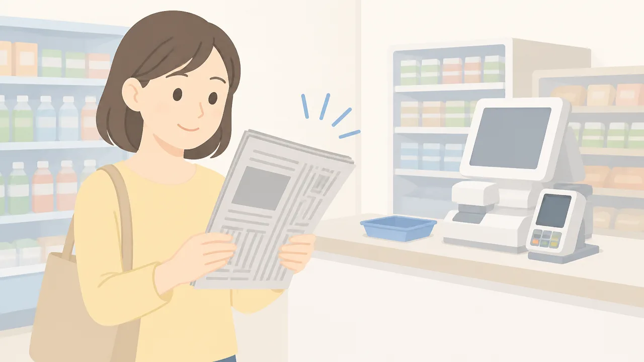 コンビニで古新聞はもらえる?入手方法とお願いするときの注意点