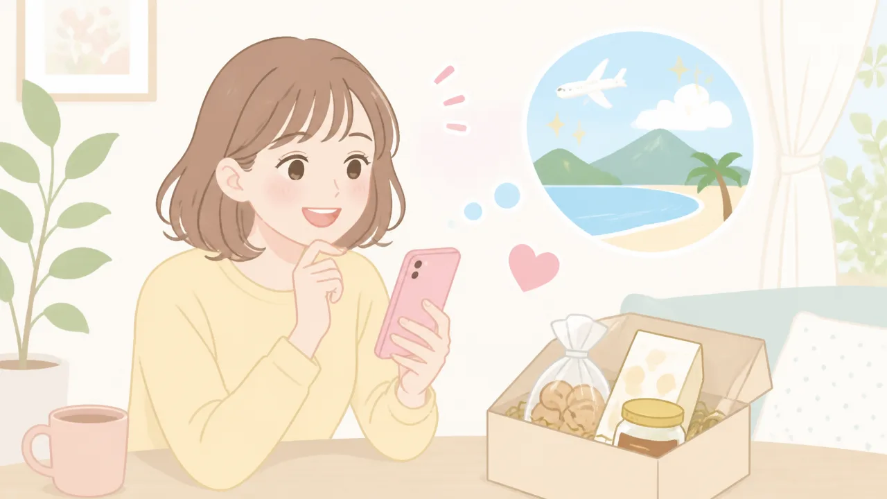 好きな人からお土産をもらったら？好印象なお礼ラインの例文集