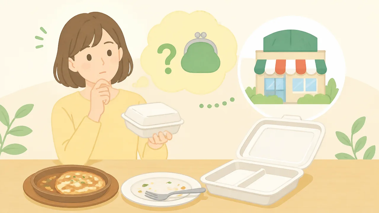 サイゼリヤの食べ残し持ち帰り容器代はいくら?頼み方と注意点を解説